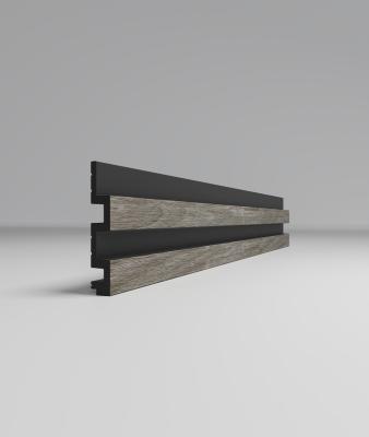 Реечная ПВХ панель M Дуб Серый 406 2950х120х12 мм