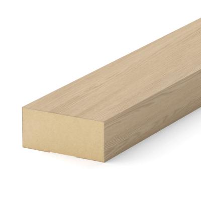 Рейка интерьерная МДФ Stella Модель 12 Light Дуб Снежный 2800х27х12