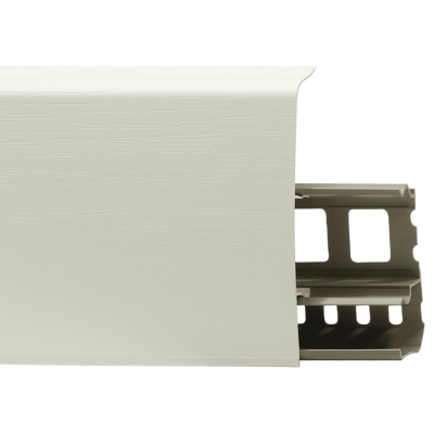 Плинтус Lineplast 8,5х2,2х220 (с монтажной планкой)