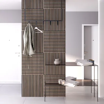 Панель стеновая МДФ на войлочной основе Stella Comfort Standart Дуб Винтаж 600х600х9