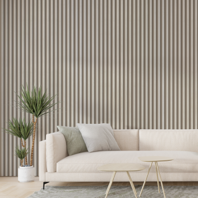 Рейка интерьерная МДФ Stella Модель 12 Standart Лиственница Лагерта 2800х27х12