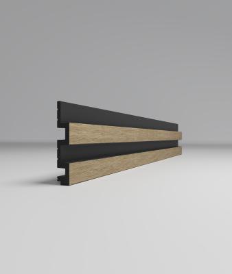 Реечная ПВХ панель XL Дуб Сонома 239 2950х122х21 мм