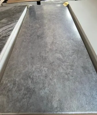Панель ПВХ Гибкий мрамор SANRELIA UV MARBLE EMBOSSED № 8850-1 (2800x1220 мм)