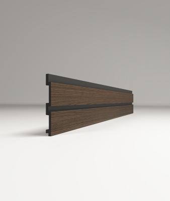 Реечная ПВХ панель ХXL Каштан 210 2950х122х12 мм