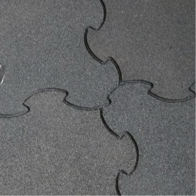 Резиновая плитка PAVINETTI 1080х1080 мм S-пазл 16 мм