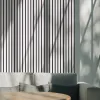 Панель стеновая МДФ на войлочной основе Stella Comfort Standart Белый 2780х600х9