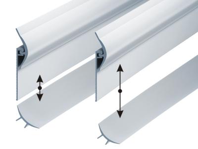 Плинтус Rico Cannelure 300 (каннелюрный профиль)