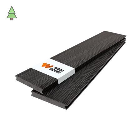 Террасная доска ДПК Тиснение 22х150х4000 (графит)
