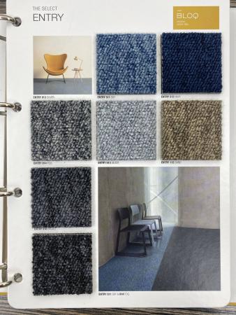 Ковровая плитка Bloq Entry