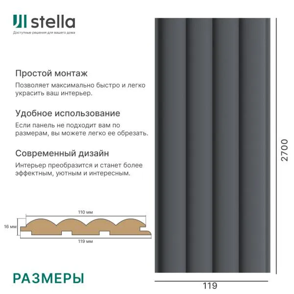 Интерьерные рейки