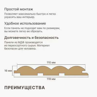 Интерьерные рейки