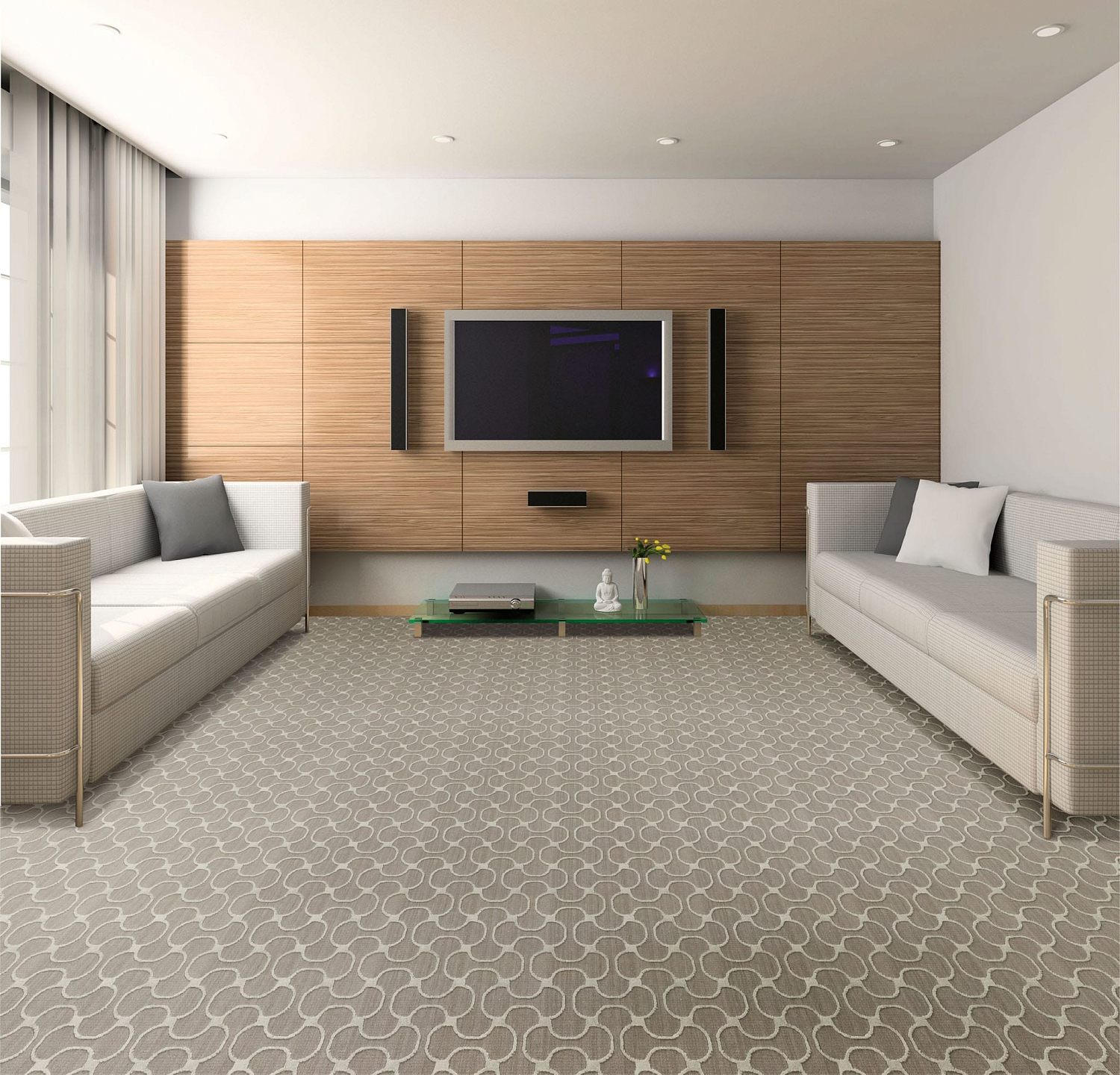 Ковролин в спальне