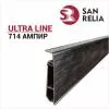 Плинтус напольный крашеный из ПВХ ULTRA LINE 714 Ампир (2,2 м)
