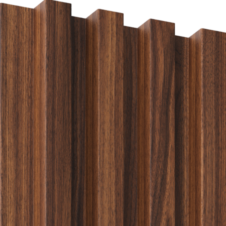Панель ПВХ реечная Legno Орех Пекан Шоколад 2900х166х24