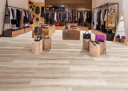 Замковый кварцвинил (SPC) Nano Дуб Светлый