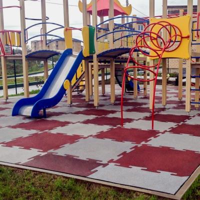 Резиновая плитка PAVINETTI 1080х1080 мм S-пазл 16 мм