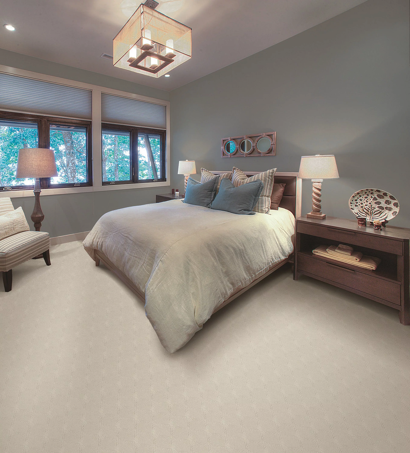 Ковролин в спальне