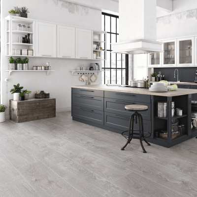 Замковый кварцвинил (SPC) Cronafloor Wood Дуб Осло