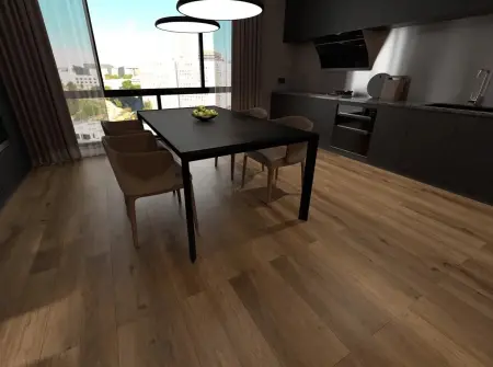 Замковый кварцвинил (SPC) Black Дуб Вествуд