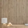 Рейка интерьерная МДФ Stella Модель 12 Light Пекан 2800х27х12