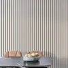 Рейка интерьерная МДФ Stella Модель 12 Standart Белый 2800х27х12